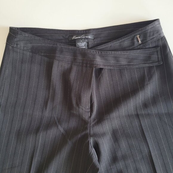 Kenneth Cole low-rise wide-leg pants - Picture 4 of 6